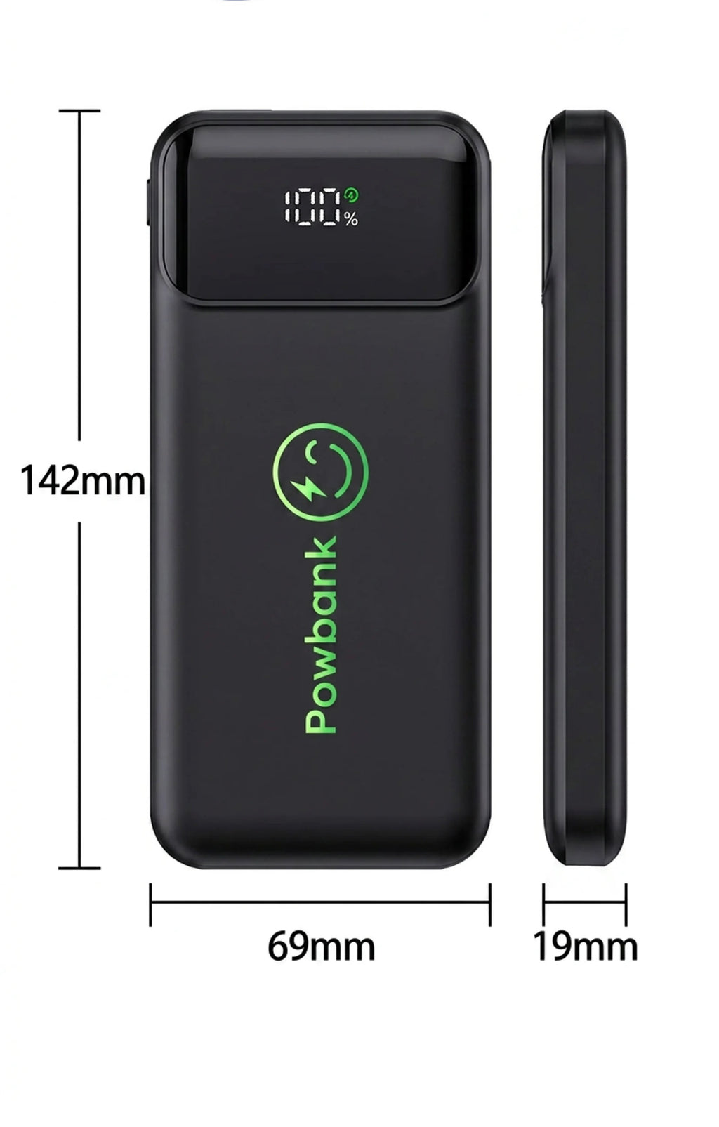 Powbank 3-in-1  10.000 mAh